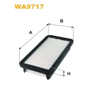 Фільтр повітряний WIX FILTERS Hyundai Accent III, Kia Rio II (WA9717)