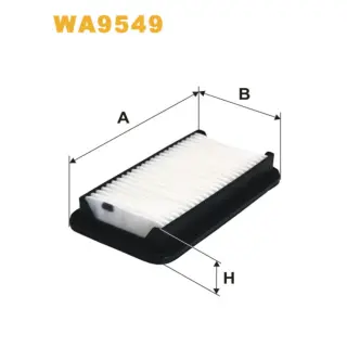 Фільтр повітряний WIX FILTERS Fiat Sedici, Suzuki SX-4 (WA9549)