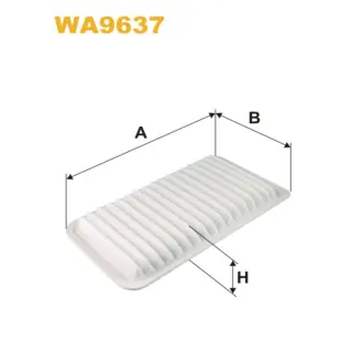 Фільтр повітряний WIX FILTERS Daihatsu Cuore (WA9637)