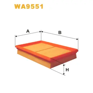 Фільтр повітряний WIX FILTERS Suzuki Swift III (WA9551)