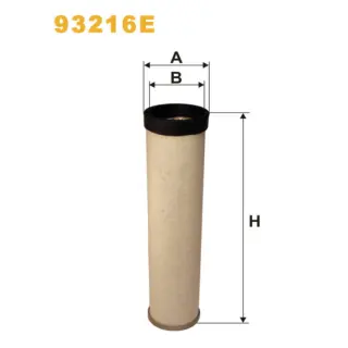 Фільтр повітряний WIX FILTERS Atlas AB 05, Deutz Fahr Agrotron, Fendt F (GT), Farmer 300, J.C.B. Fo (93216E)