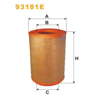 Фільтр повітряний WIX FILTERS Scania 124, 164, P, R, T (93181E)