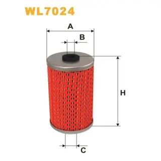 Фільтр оливи WIX FILTERS Mercedes 200, 230 (WL7024)