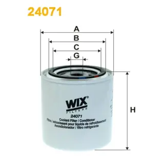 Фільтр системи охолодження WIX FILTERS Daf 95, 95 XF (24071)