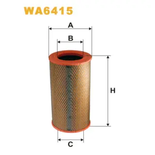 Фільтр повітряний WIX FILTERS Bumar-Koszalin Bumar-Koszalin, Wsw „Andoria” 4 CT90, 4 CT90-1 Turbo, (WA6415)