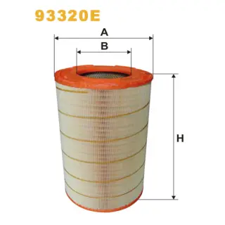 Фільтр повітряний WIX FILTERS Evobus (Mercedes Bus/Setra) Intercity, Intouro, OC, Touro, Kaessbohre (93320E)