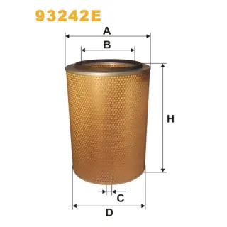Фільтр повітряний WIX FILTERS Iveco Euro Trakker (93242E)