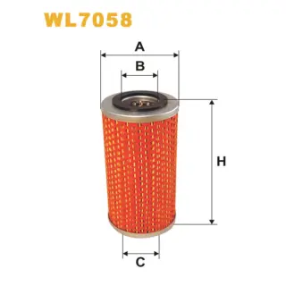 Фільтр оливи WIX FILTERS Citroen, Leyland, Renault (RVI), Sava, Alsthom, Armourweld, Aveling Barfo (WL7058)