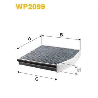 Фільтр салону WIX FILTERS Mercedes A (W176), B (W246), CLA (C117), GLA (X156) (WP2099)