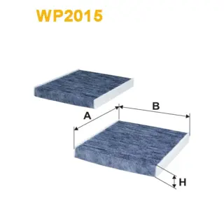 Фільтр салону WIX FILTERS BMW Serie 5 (F10/F11/F18), Serie 5 GT (F07GT), Serie 6 (F12), Serie 7 (F01) (WP2015)