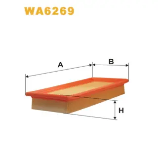 Фільтр повітряний WIX FILTERS (WA6269)
