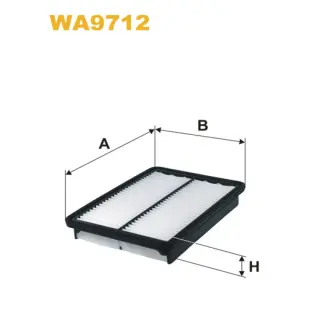 Фільтр повітряний WIX FILTERS Hyundai ix35, Santa Fe II, Kia Sorento II (WA9712)