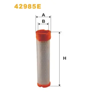 Фільтр повітряний WIX FILTERS John Deere 100, Kubota L2000, L3000, L4000 (42985E)