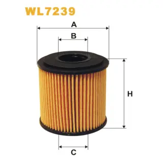 Фільтр оливи WIX FILTERS Smart Fortwo II, Roadster, Smart (WL7239)