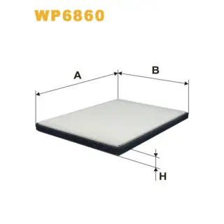 Фільтр салону WIX FILTERS Renault Megane, Megane Coupe (WP6860)