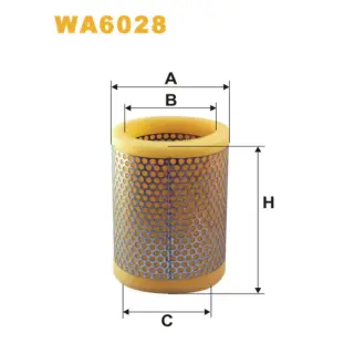 Фільтр повітряний WIX FILTERS Citroen C25, Fiat Ducato (->94), Talento, Peugeot 504, 505, J5, J7 (WA6028)