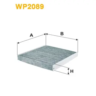 Фільтр салону WIX FILTERS Audi A3 III, TT III, Seat Leon III, Skoda Octavia III, Volkswagen Golf V (WP2089)