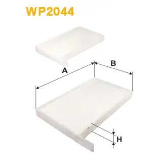Фільтр салону WIX FILTERS Hyundai H 1 (WP2044)