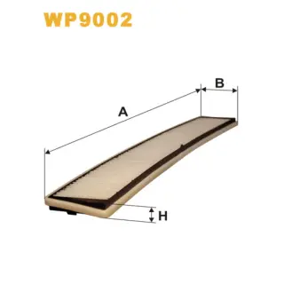 Фільтр салону WIX FILTERS BMW Serie 3 (E46), Serie X3 (E83) (WP9002)