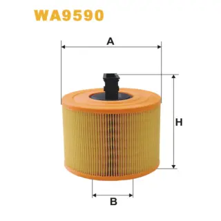 Фільтр повітряний WIX FILTERS BMW Serie 1 (E81/E82/E87/E88), Serie 3 (E90/E91/E92/E93), Serie X1 (E (WA9590)