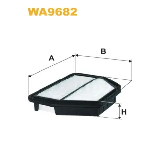 Фільтр повітряний WIX FILTERS Chevrolet Europe (GM) Captiva, Opel Antara, Vauxhall Antara (WA9682)