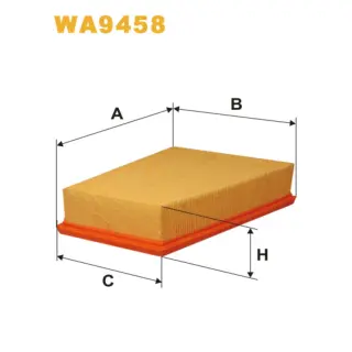 Фільтр повітряний WIX FILTERS Renault Megane II, Scenic II (WA9458)