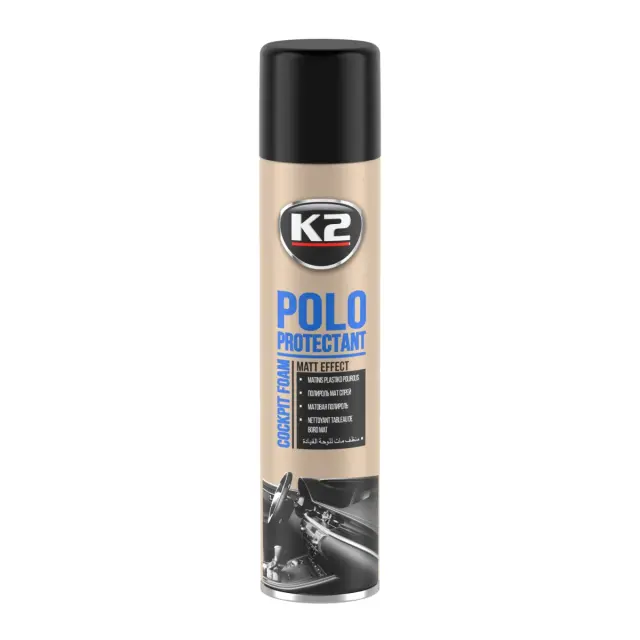 Поліроль для пластику K2 Polo Protectant Fahren матовий прозорий аерозоль 300 мл (K413)