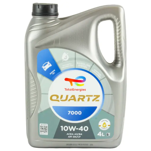 Олива моторна TOTAL Quartz 7000 10W-40 4 л (201523)