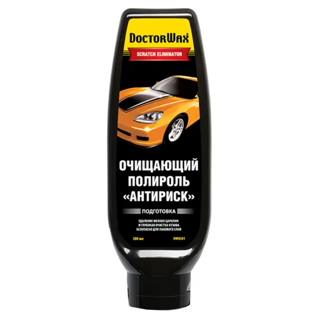 Поліроль-очищувач Doctor Wax "Антиризик" пляшка 330 мл (DW8301)