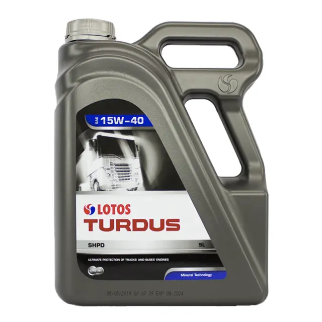 Олива моторна LOTOS Turdus SHPD CH-4 15W-40 5 л (WF-K501750-0H0)