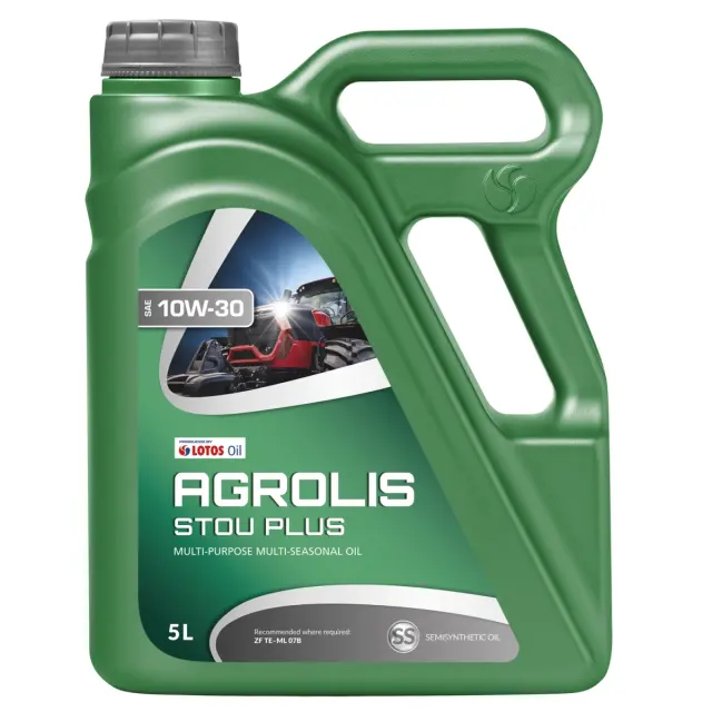 Олива спеціалізована LOTOS Agrolis STOU Plus 10W-30 5 л (WH-K502A10-0H0)