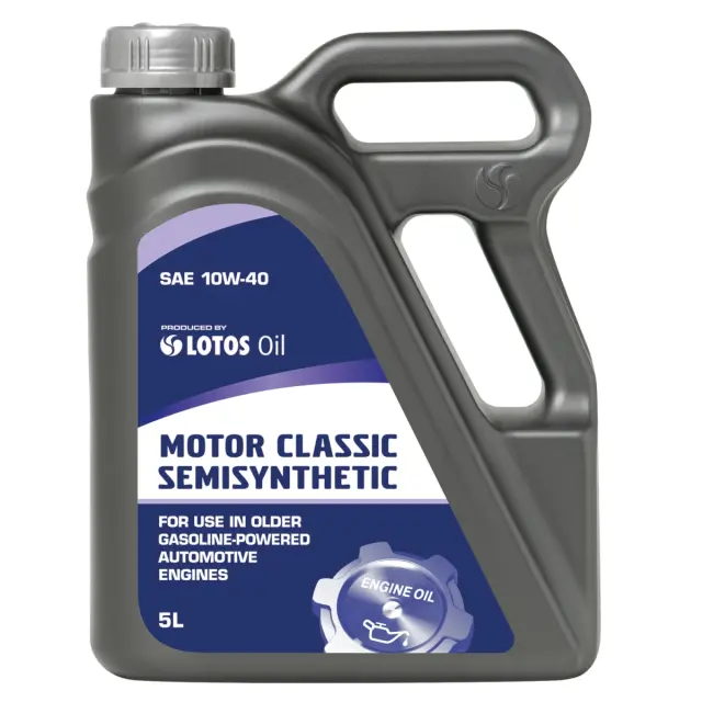 Олива моторна LOTOS Motor Classic Semisynthetic SG/CE 10W-40 5 л (WG-K502440-0N0)
