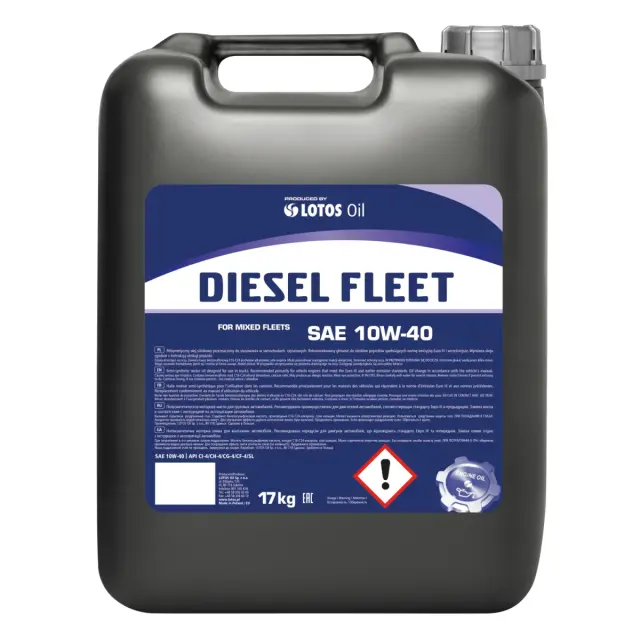 Олива моторна LOTOS Diesel Fleet 10W-40 17 кг (WF-P702B10-000)