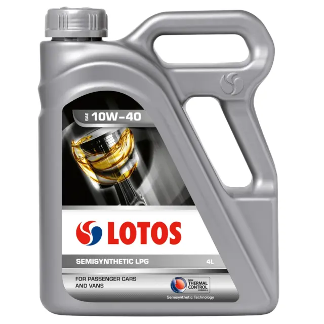 Олива моторна LOTOS Semisynthetic LPG SL 10W-40 4 л (WF-K402Z70-0H0)