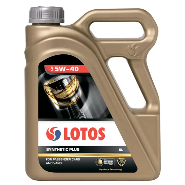 Олива моторна LOTOS Synthetic Plus A3/B4 SN/CF 5W-40 5 л (WF-K502Y00-0H1)