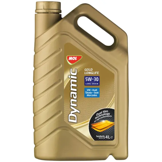Олива моторна MOL Dynamic Gold LongLife 5W-30 4 л (13301115)