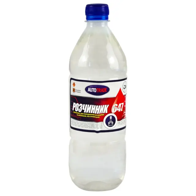 Розчинник без прекурсорів 647 Autotrade 1 л/0,75 кг