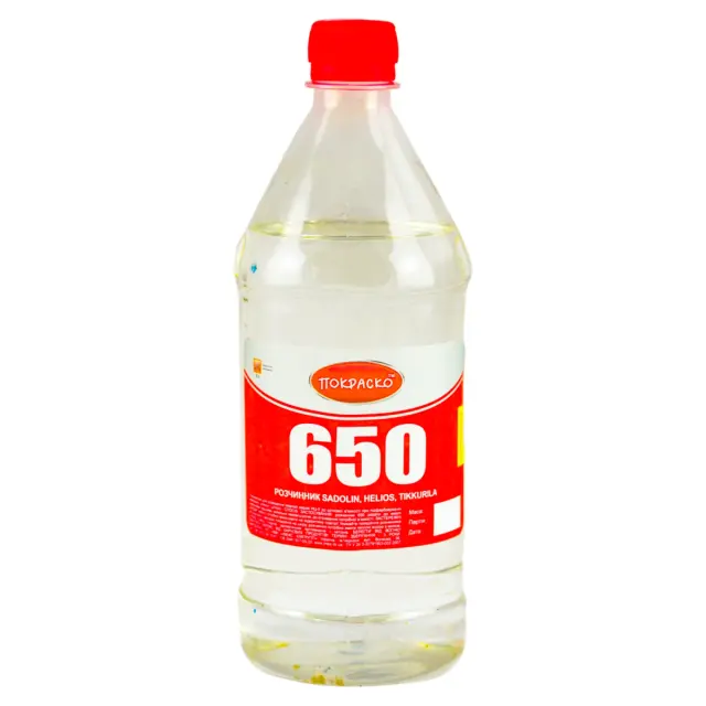 Розчинник без прекурсорів 650 Покраско 1 л/0,65 кг