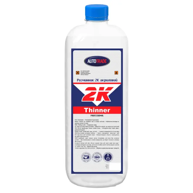 Розчинник акриловий без прекурсорів 2К Autotrade 1 л/0,8 кг