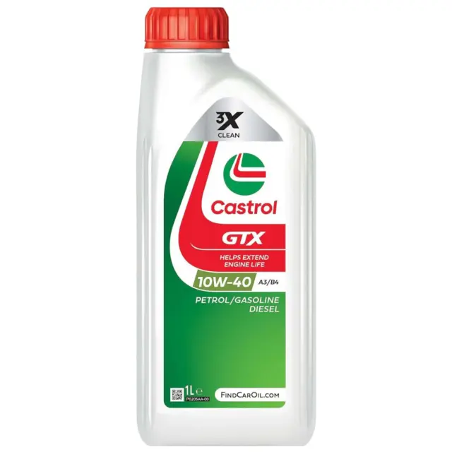 Олива моторна CASTROL GTX Ultraclean A3/B4 10W-40 1 л (1586F7)