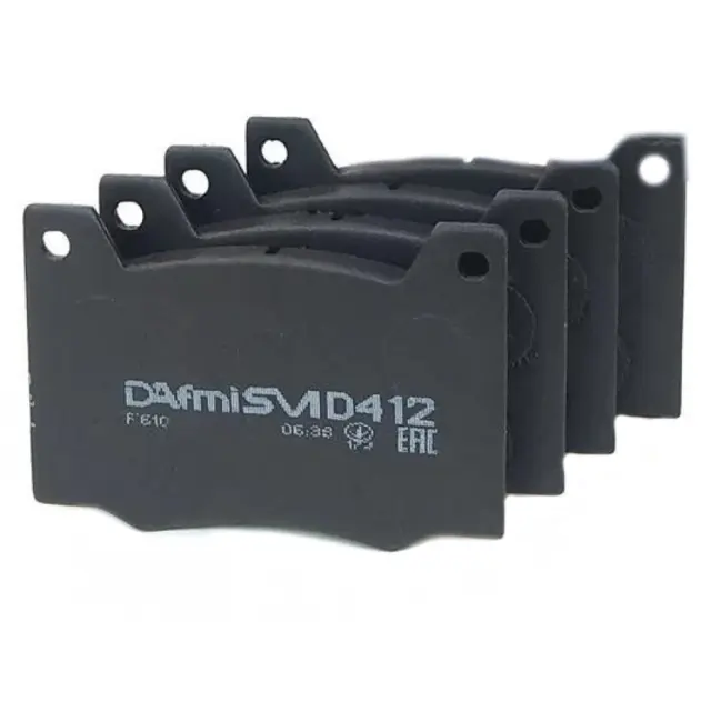 Гальмiвнi колодки DAFMI дискові передні АЗЛК 412/2140 (D412SM)