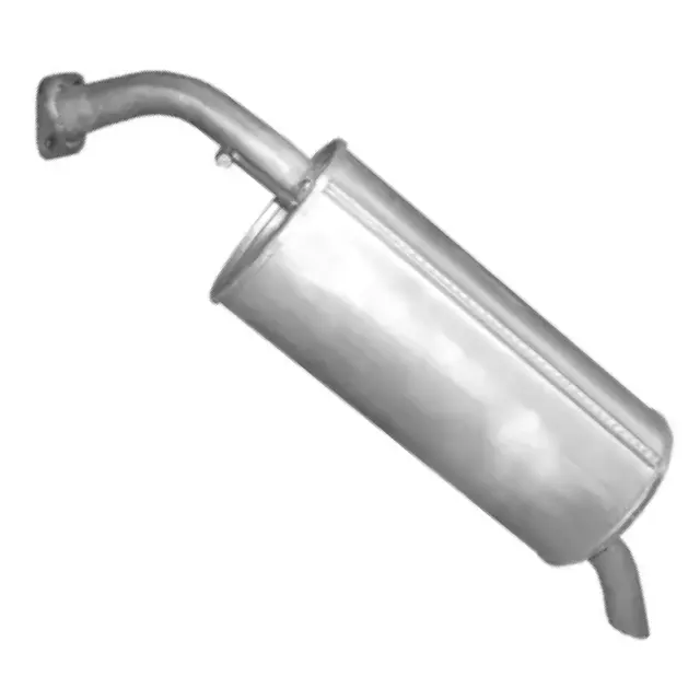 Глушник POLMO Hyundai Getz 1.1i-12V 02-06 , 1.3i-12V 02-06 алюмінізована сталь (10.63)