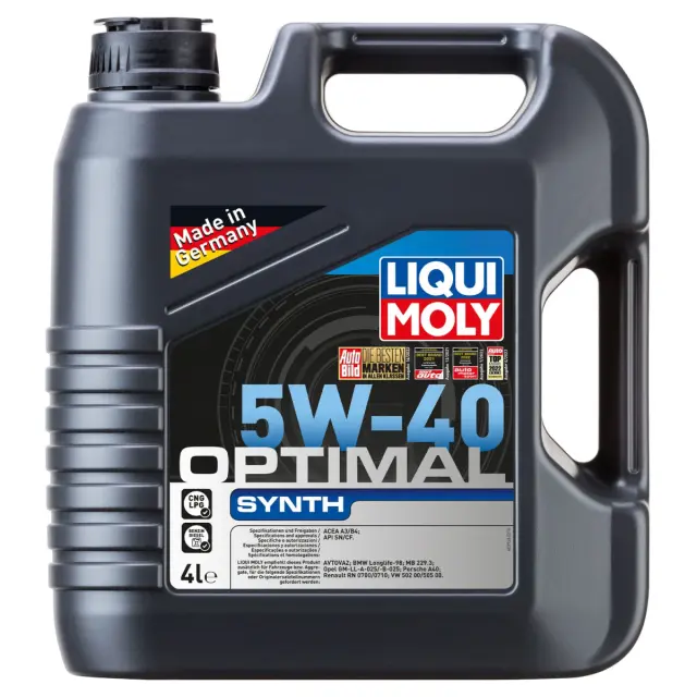 Олива моторна LIQUI MOLY Optimal Synth 5W-40 4 л (3926/2261)
