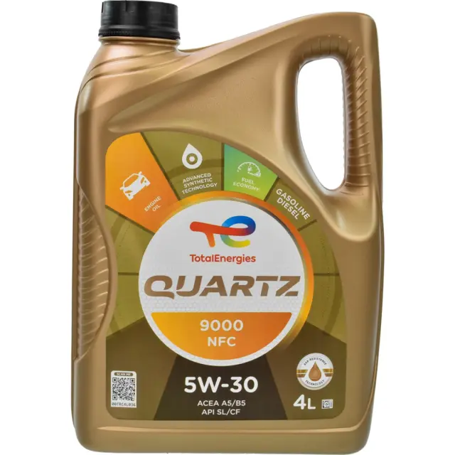 Олива моторна TOTAL Quartz 9000 NFC 5W-30 4 л (216621)