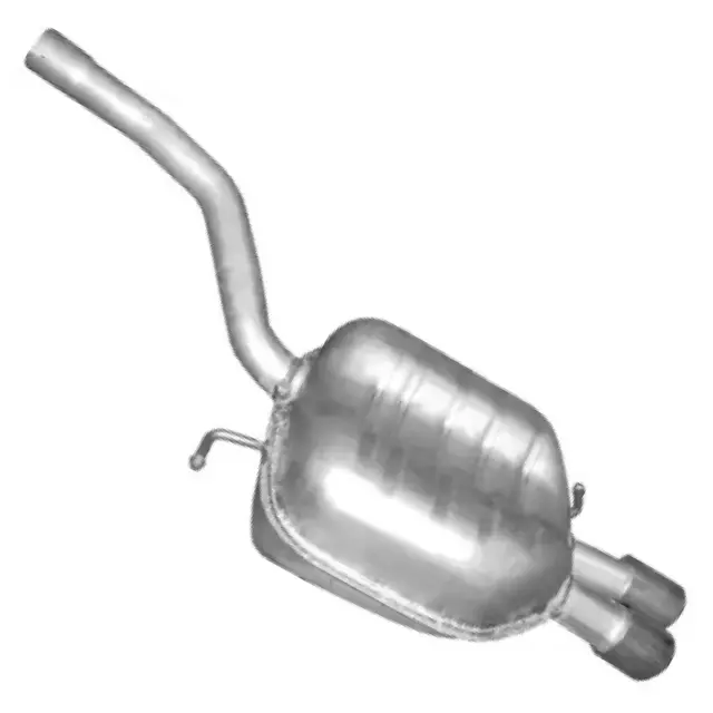 Глушник POLMO VW Passat / Passat CC 2.0 TDi Turbo Diesel алюмінізована сталь (30.54)