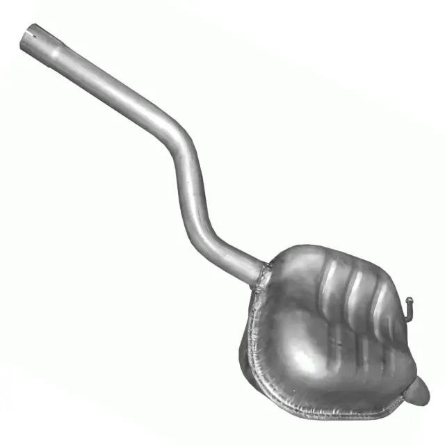Глушник POLMO Skoda Octavia II 1.2 FSi алюмінізована сталь (24.89)