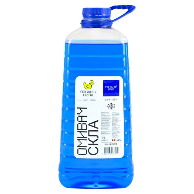 Омивач скла зимовий ORGANIC PRINK -30 °С "Морський бриз" 3 л (013032)