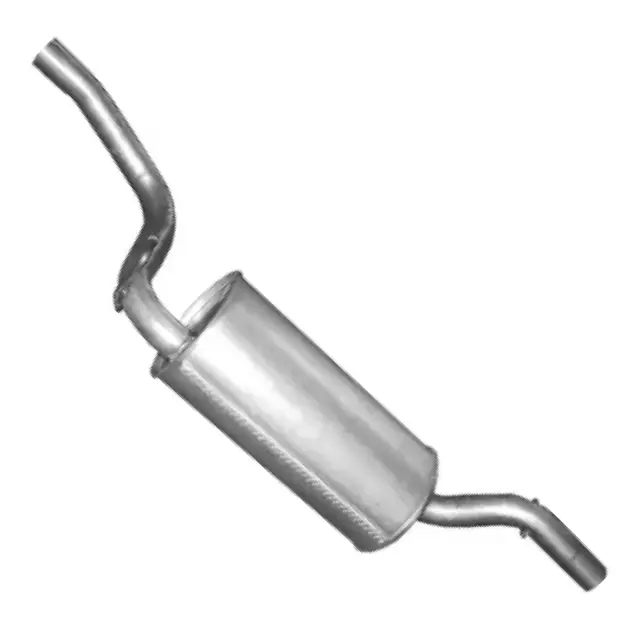 Глушник POLMO FORD Focus/ C-Max 1.4i/1.6i ; Volvo C30/S40 алюмінізована сталь (08.58)
