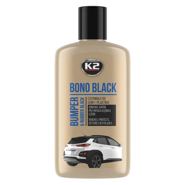 Засіб для чорніння шин та бамперів K2 Bono Black пляшка 250 мл (K030N)