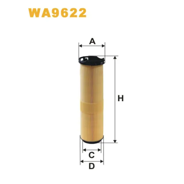 Фільтр повітряний WIX FILTERS Mercedes E (W/S211) (WA9622)
